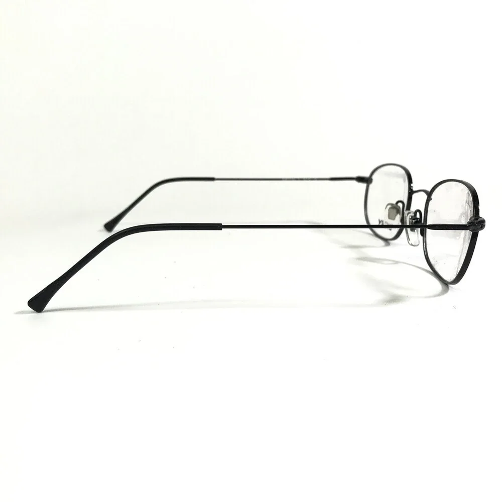 DKNY Eyeglasses Frames 6404 001 Black Round Oval Full Wire Rim 50-19-140